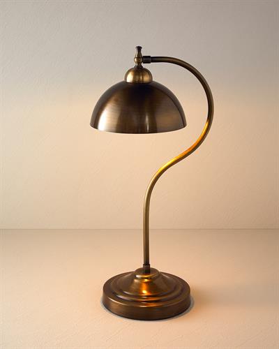 Lucia Абажур Метал 29x46 см Антично злато