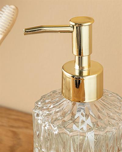 Lucia Комплект За Баня 3 Бр., Стъкло, Прозрачен, 8 X 8 X 18Cm 8 X 10Cm 9 X 13 X 3Cm