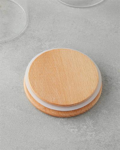 Буркан 2 бр. Стъкло 1000 мл Прозрачен