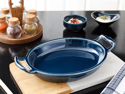 Lucita ТЕПСИЯ ЗА ФУРНА Порцелан 22 cm Син