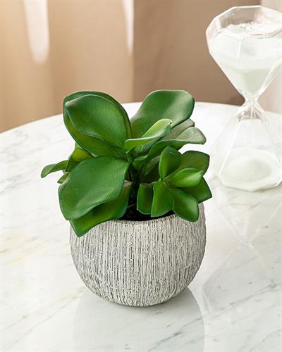 Lukas Изкуствено Цвете Във Ваза Сиво, 15 X 15 X 20 Cm