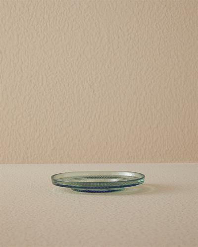 Luke Чаена Чиния Стъкло, Зелено, 12 Cm