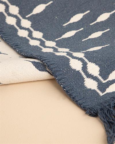 Luke Килим Тъкан, Индиго, 80 X 150 Cm