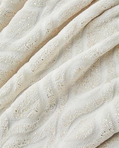 Luminance Тв Одеяло Супер мек с топъл печат 120x160 см Кремав