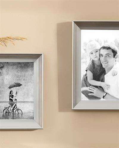 Luna Рамка Пластмаса 16x21 cm Сребърен