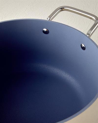 Luna Тенджера Сплескан Алуминий 24 см Кремав