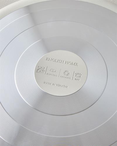 Luna Тенджера Сплескан Алуминий 24 см Кремав