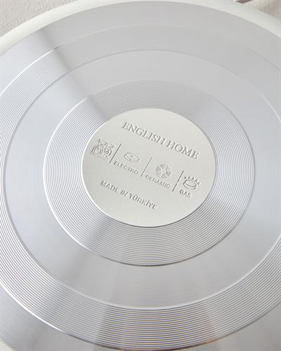 Luna Тиган Алуминий 28 см Кремав