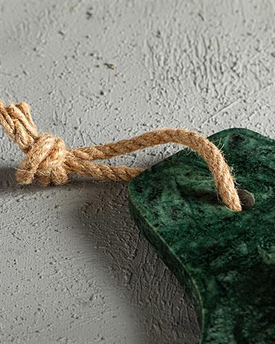 Luna Табло За Представяне Мрамор, Тъмно Зелено, 30 Cm