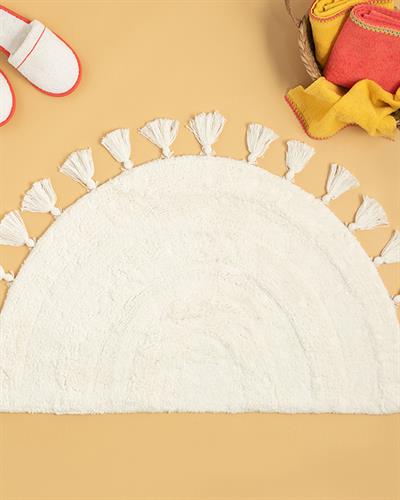 Luna Cottony Bathroom Mat 55X90 cm Ecru