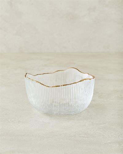 Lune Купа За Аперитив Стъкло 13 см Златен