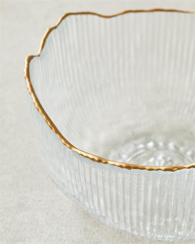 Lune Купа За Аперитив Стъкло 13 см Златен