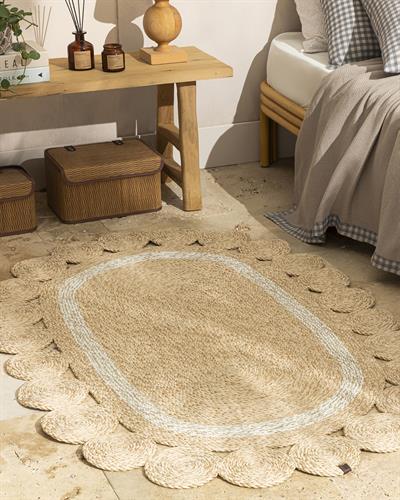 Lupita Декоративен Килим Юта, Естествено-Бяло, 100 X 150 Cm