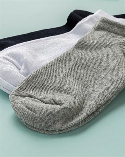 Lupus Чорапи Мъжки 3 Бр., Памучен, Сиво-Бяло, 40-44