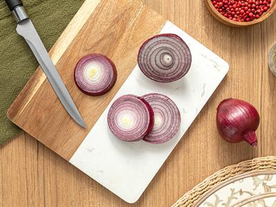 Lura ДЪСКА ЗА РЯЗАНЕ MERMER Бежово-бяло