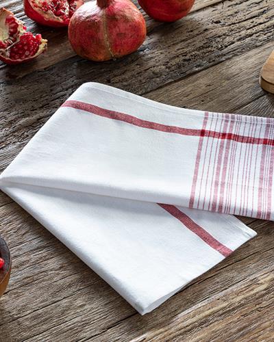 Lurrose Кърпа За Сушене Памук 30x50 см Червен