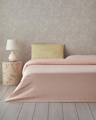 Спален Комплект Двоен Лесно за гладене 200x220 см Оранжев - Жълт