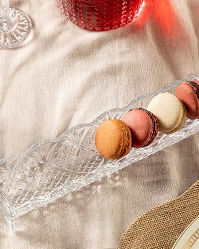 Lusi Glass Presentation Plate 24 cm Transparent