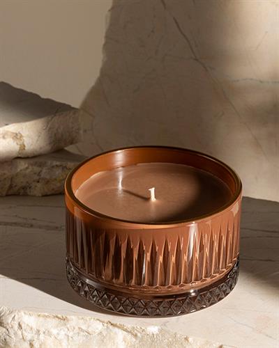 Luxury Ароматен Свещ Карамелено Кафяво, 155 G