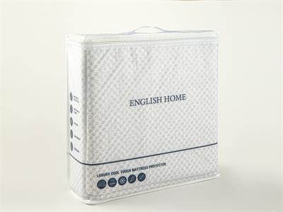 Luxury Протектор За Матрак Двоен Прохладно докосване 160x200 + 30 см Бежов