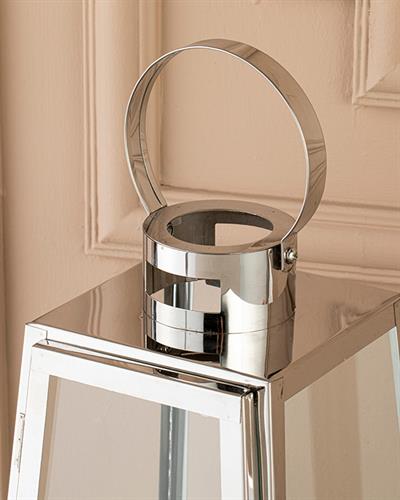 Luxury Lantern 20x20x46 cm Silver.