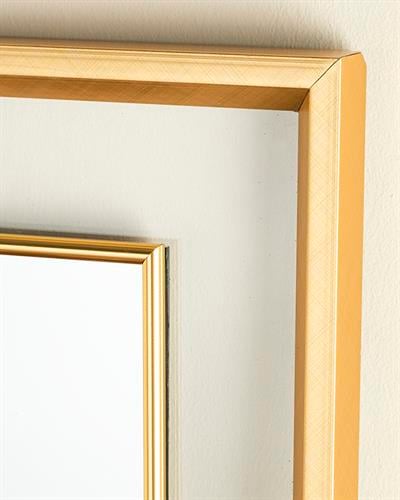 Luxury Mirror 30x90 cm Gold