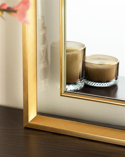 Luxury Mirror 30x90 cm Gold