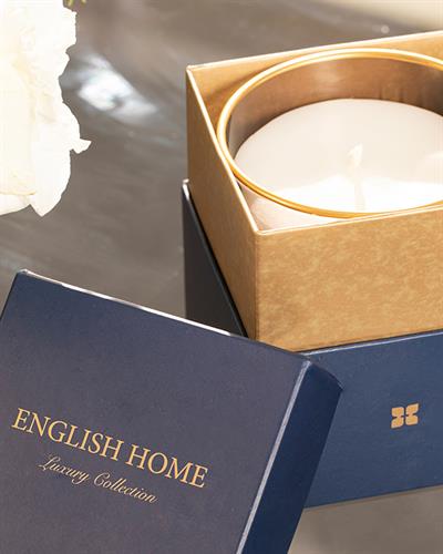 Luxury Scented Candle 9x9x10 cm Honey Foam