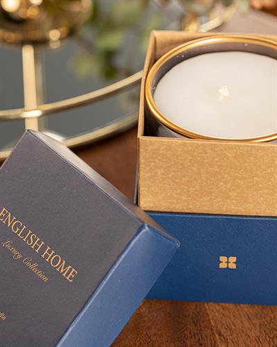 Luxury Scented Candle 9x9x10 cm Midnight Blue