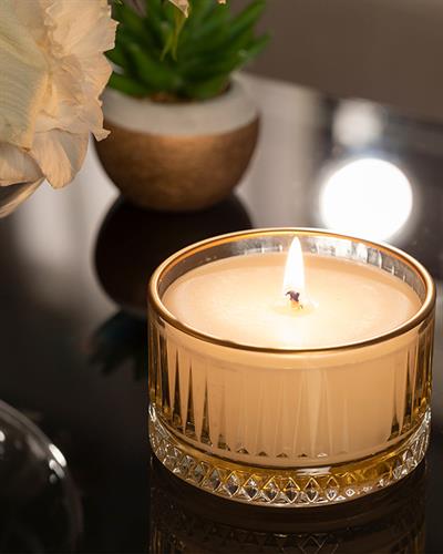 Luxury Scented Candle 9,5x9,5x6 cm Honey Foam