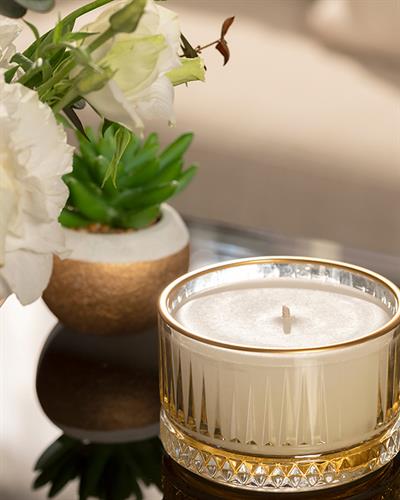 Luxury Scented Candle 9,5x9,5x6 cm Honey Foam