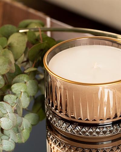 Luxury Scented Candle 9,5x9,5x6 cm Brown Sugar