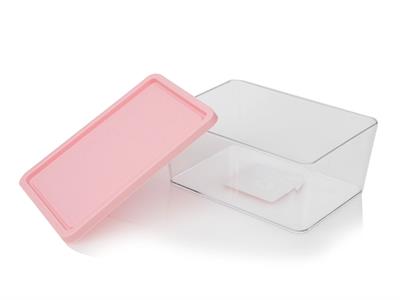 Luxury КУТИЯ ЗА СЪХРАНЕНИЕ Малка Пластмасов Pink