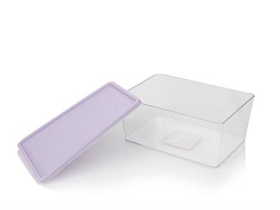 Luxury КУТИЯ ЗА СЪХРАНЕНИЕ Среден размер Пластмасов Purple.