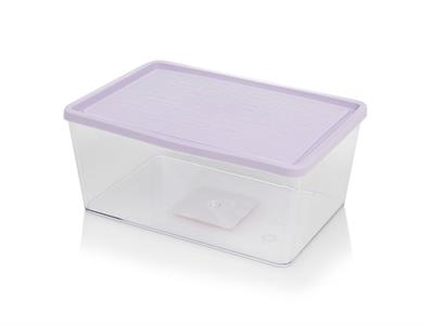 Luxury КУТИЯ ЗА СЪХРАНЕНИЕ Среден размер Пластмасов Purple.