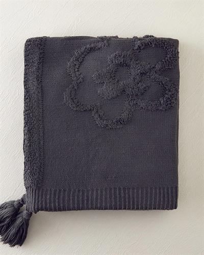 LuxWrap Шал За Диван Трико 130x170 см Антрацит