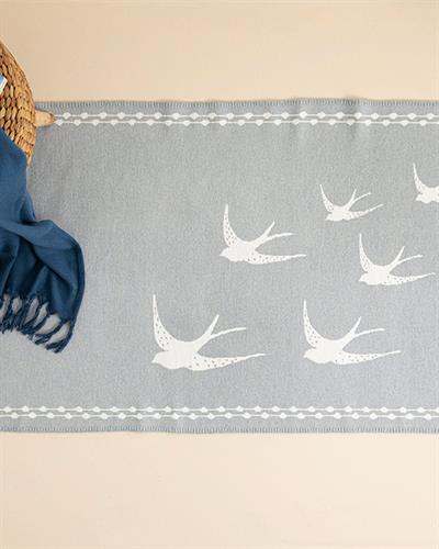 Mace Weaved Rug 120x180 cm Gray