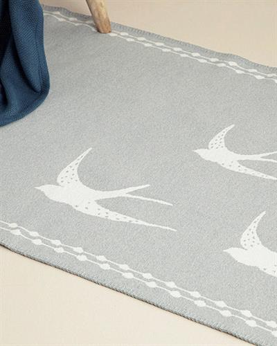 Mace Weaved Rug 120x180 cm Gray