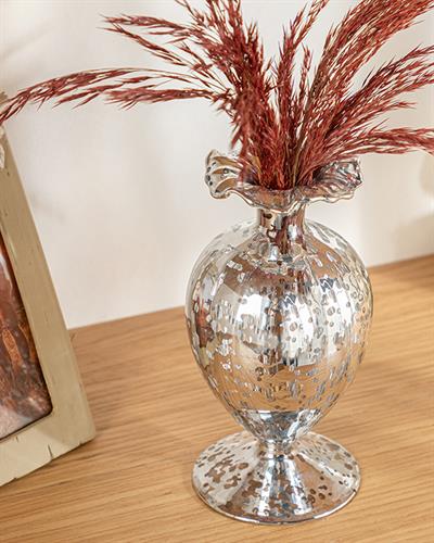 Macy Ваза Сребристо, 10 X 18 Cm