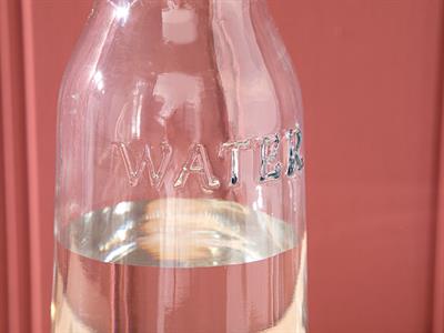 Macy Glass Bottle 1000 ml Black