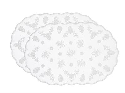 Macy АМЕРИКАНЗКИ СЕРВИЗ 2 комплекта Винил 30x45 cm White