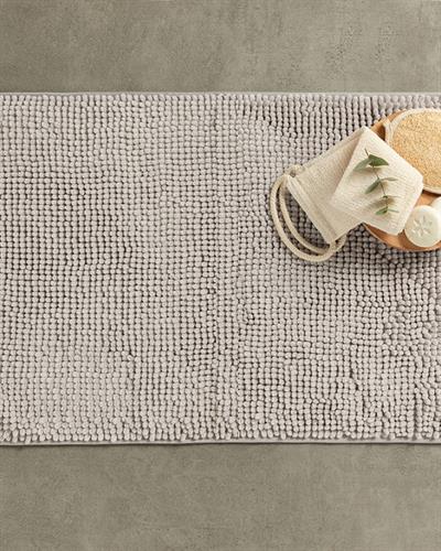 Maggy Постелка За Баня Спагети 50x80 см Светлосив