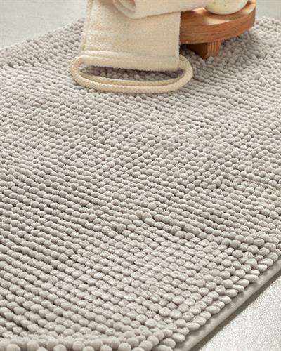 Maggy Постелка За Баня Спагети 50x80 см Светлосив