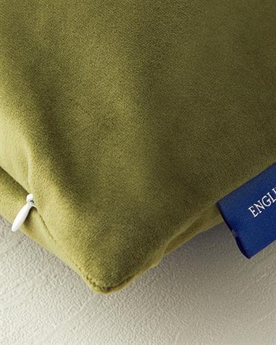 Velvet Cover Throw Pillows 45x45 cm Green