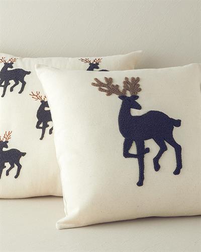 Cover Throw Pillows 45x45 cm Ecru