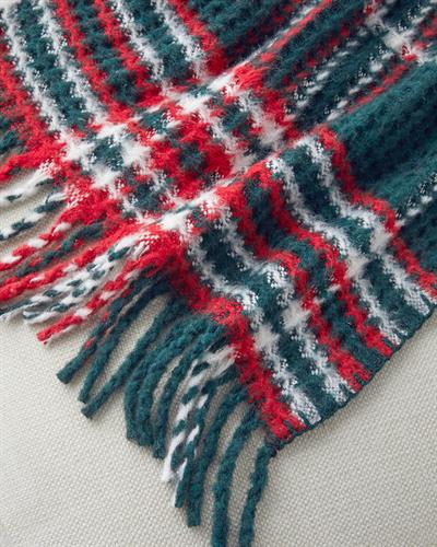 Magie Шал За Диван 130x170 см Зелен - Червен.