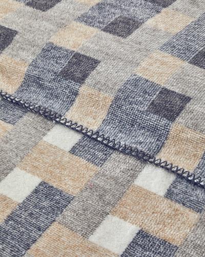 Magnet Одеяло Единичен Памучен 150x200 см Кремав - Сив