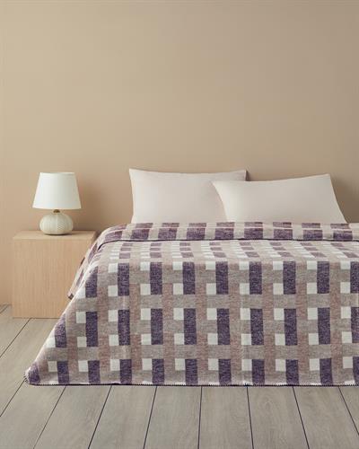 Magnet Одеяло Единичен Памучен 150x200 см Кремав - Бордо