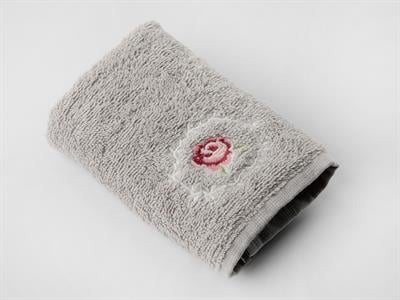 Majestic Rose ХАВЛИИ ЗА РЪЦЕ Бродирани 30x45 cm Light Gray