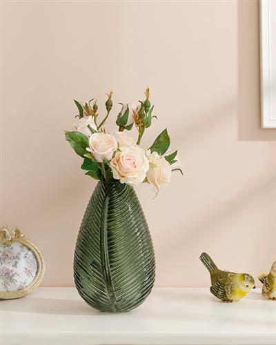 Majestic Rose Изкуствено Цвете 43 см Светлорозов